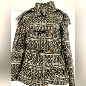 Roots tribal jacket with Sherpa lining size XS